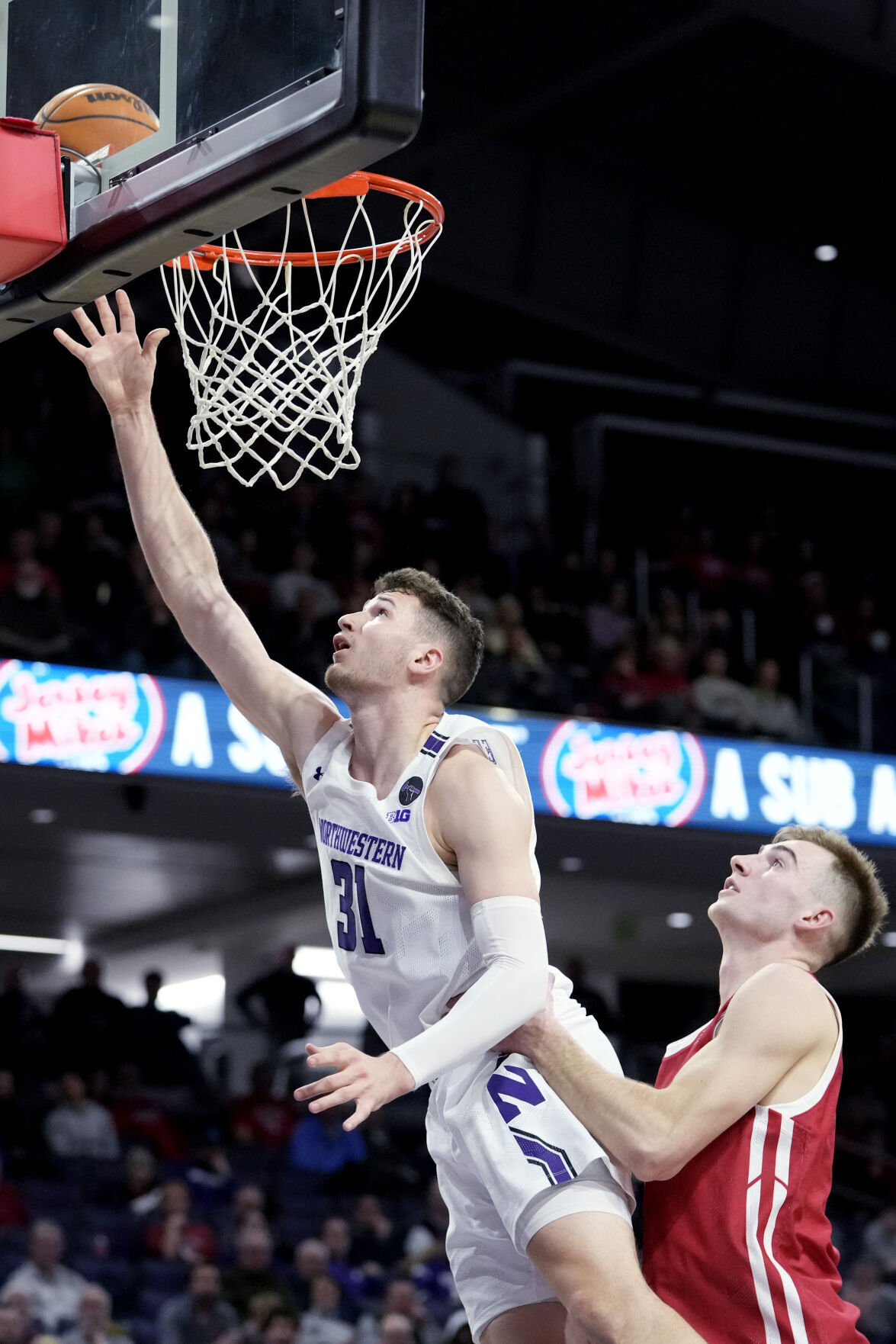 Wisconsin Northwestern Basketball